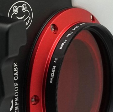 SeaFrogs TG-5 Kabin (Olympus TG-5 Kamera için)