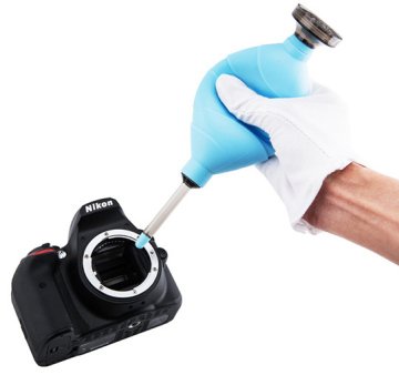 JJC Profesyonel Filtreli Toz Temizlik Pompası (Açık Mavi)