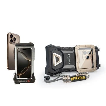 DIVEVOLK  SeaTouch 4 MAX  Akıllı Telefon Su Altı Kabini