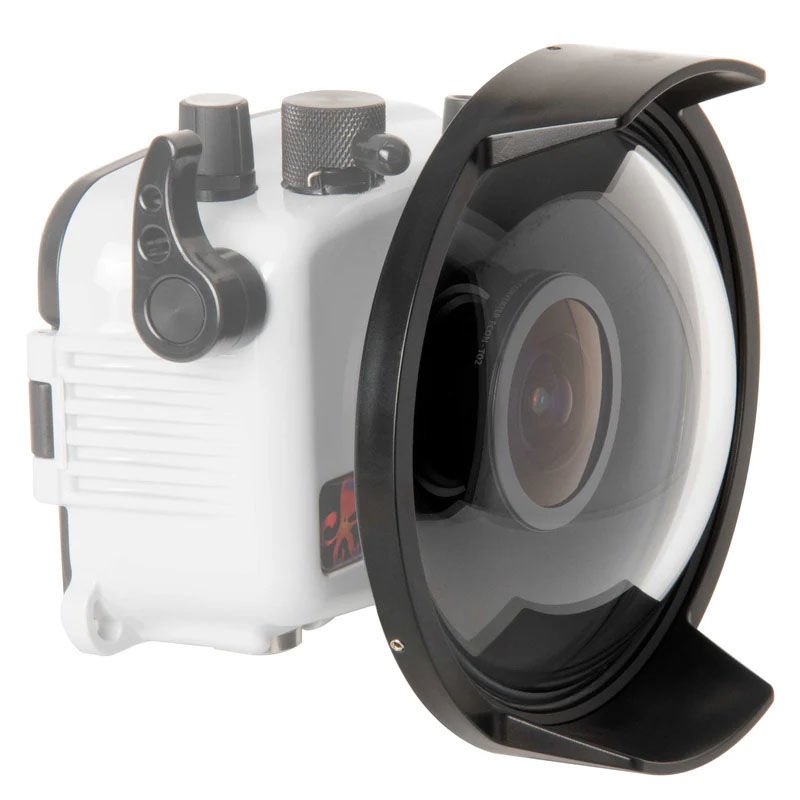 Ikelite OM System TG-7 (TG-6 ve TG-5) için Geniş Açı Kabin Sistemi