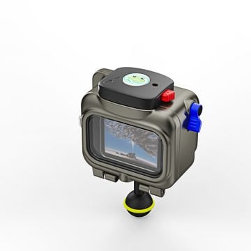 SeaFrogs Alüminyum GoPro Kabini ( 13/12/11/10/9 modeller için 200 metrelik)