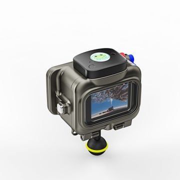 SeaFrogs Alüminyum GoPro Kabini ( 13/12/11/10/9 modeller için 200 metrelik)