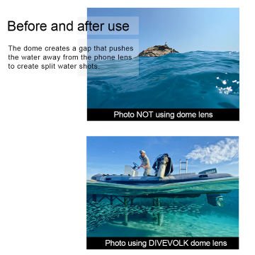 DIVEVOLK Kubbe Lens (Dome Port)