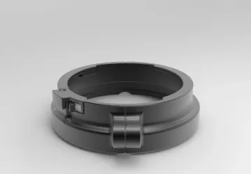 Marelux Snoot Adaptörü (Sea&Sea YS-D3 ve YS-D3DUO Flaşlar için)