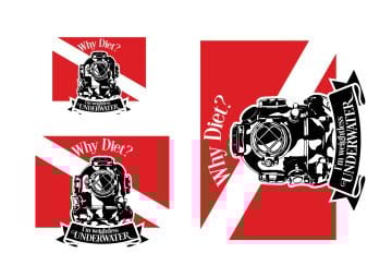 Why Diet? – A5 Mizahi Dalış Sticker Seti (3 Boy)