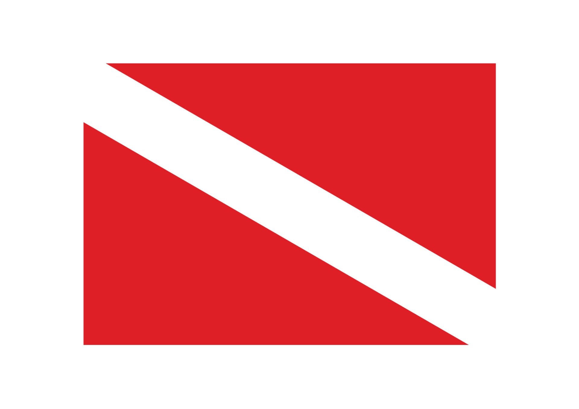 Dalış Bayrağı Sticker