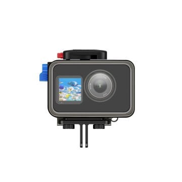 Sea Frogs  Dji Action 5/4/3 Kamera için Alüminyum Kabin (200 metrelik)