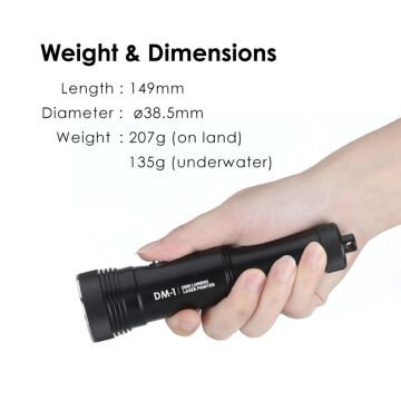 Lazer Pointer Dalgıç Feneri