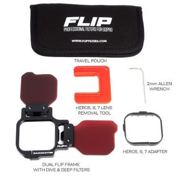 Backscatters GoPro Çift filtre seti