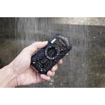 RICOH WG-70 Amfibik Fotoğraf Makinesi (Siyah)