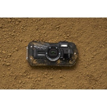 RICOH WG-70 Amfibik Fotoğraf Makinesi (Siyah)