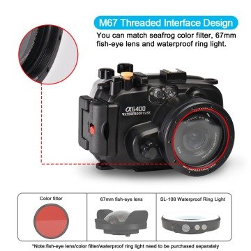 SeaFrogs Sony a6400 (16-50mm) için Kabin